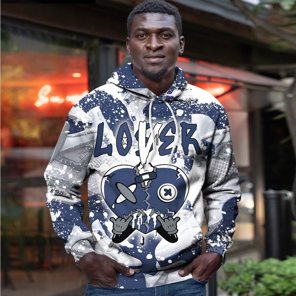 Dope Loser Lover Heart Dripping Sneaker Shirt Match Midnight Navy 4S, Jordan 4 Retro Midnight Navy Hoodie Sweatshirt Tee All Over Print MKO Shirt Dope Loser Lover Heart Dripping Sneaker Shirt Match Midnight Navy 4S, Jordan 4 Retro Midnight Navy Hoodie Sweatshirt Tee All Over Print MKO Shirt