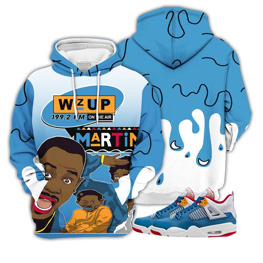 Dope Martin Tv 90S Sneaker Shirt Match Retro Messy Room 4S, Jordan 4 Gs Messy Room Hoodie Sweatshirt Tee All Over Print MKO Shirt