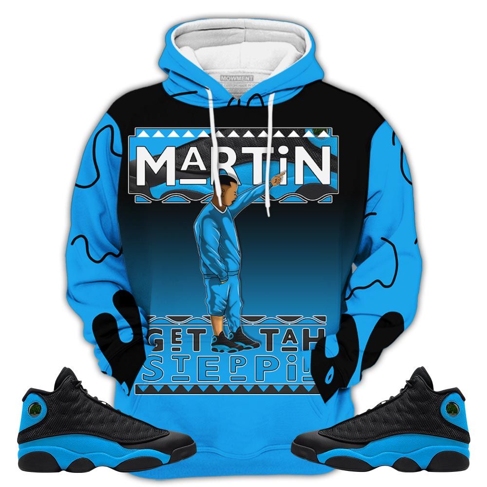 Dope Martin Tv Got Em Sneaker Shirt Match Black University Blue 13S, Jordan 13 Black University Blue 2022 Hoodie Sweatshirt Tee All Over Print MKO Shirt Dope Martin Tv Got Em Sneaker Shirt Match Black University Blue 13S, Jordan 13 Black University Blue 2022 Hoodie Sweatshirt Tee All Over Print MKO Shirt