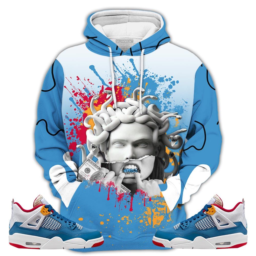 Dope Money Talk Got Em Sneaker Shirt Match Retro Messy Room 4S, Jordan 4 Gs Messy Room Hoodie Sweatshirt Tee All Over Print MKO Shirt