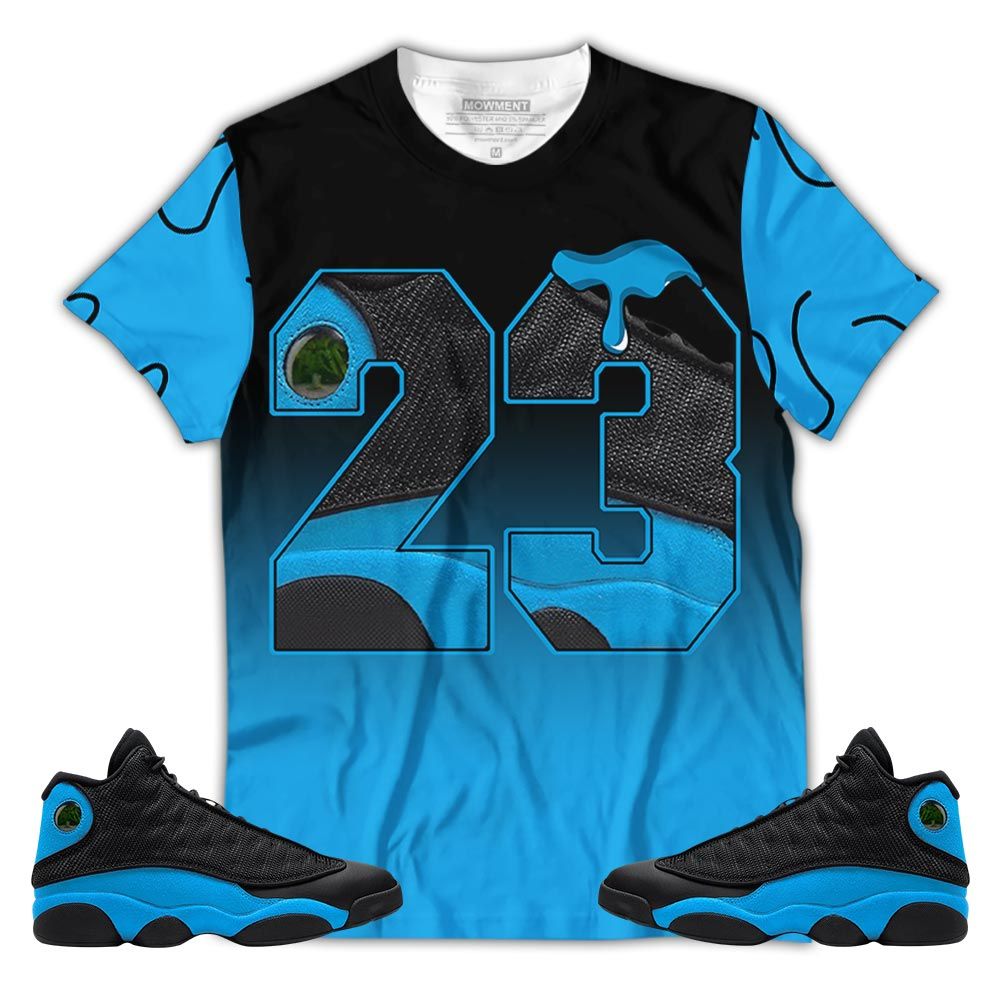 Dope Number 23 Drip Shoes Sneaker Shirt Match Black University Blue 13S, Jordan 13 Black University Blue 2022 Hoodie Sweatshirt Tee All Over Print MKO Shirt Dope Number 23 Drip Shoes Sneaker Shirt Match Black University Blue 13S, Jordan 13 Black University Blue 2022 Hoodie Sweatshirt Tee All Over Print MKO Shirt