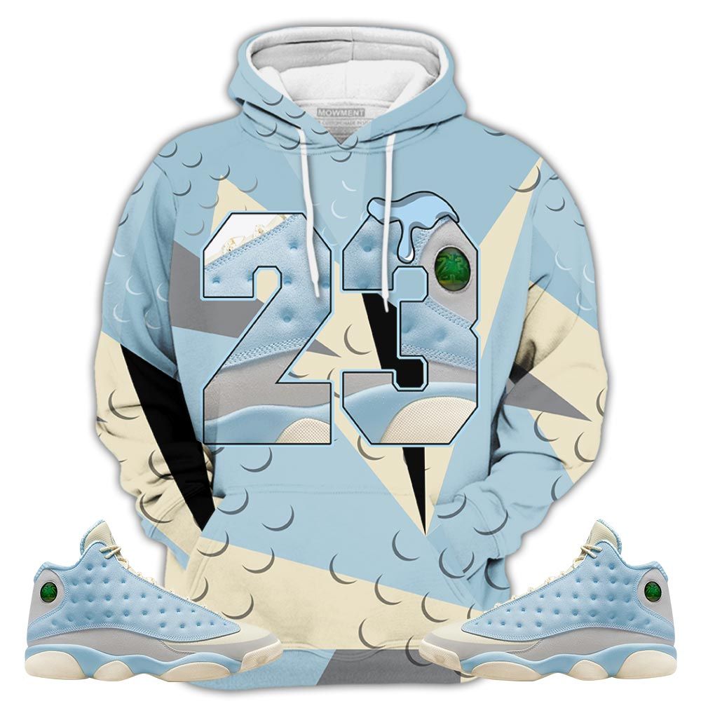 Dope Number 23 Drip Shoes Sneaker Shirt Match Solefly 13S, Jordan 13 Retro Solefly Hoodie Sweatshirt Tee All Over Print MKO Shirt