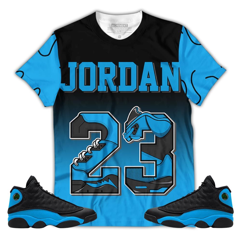 Dope Number 23 Jd Sneaker Shirt Match Black University Blue 13S, Jordan 13 Black University Blue 2022 Hoodie Sweatshirt Tee All Over Print MKO Shirt Dope Number 23 Jd Sneaker Shirt Match Black University Blue 13S, Jordan 13 Black University Blue 2022 Hoodie Sweatshirt Tee All Over Print MKO Shirt