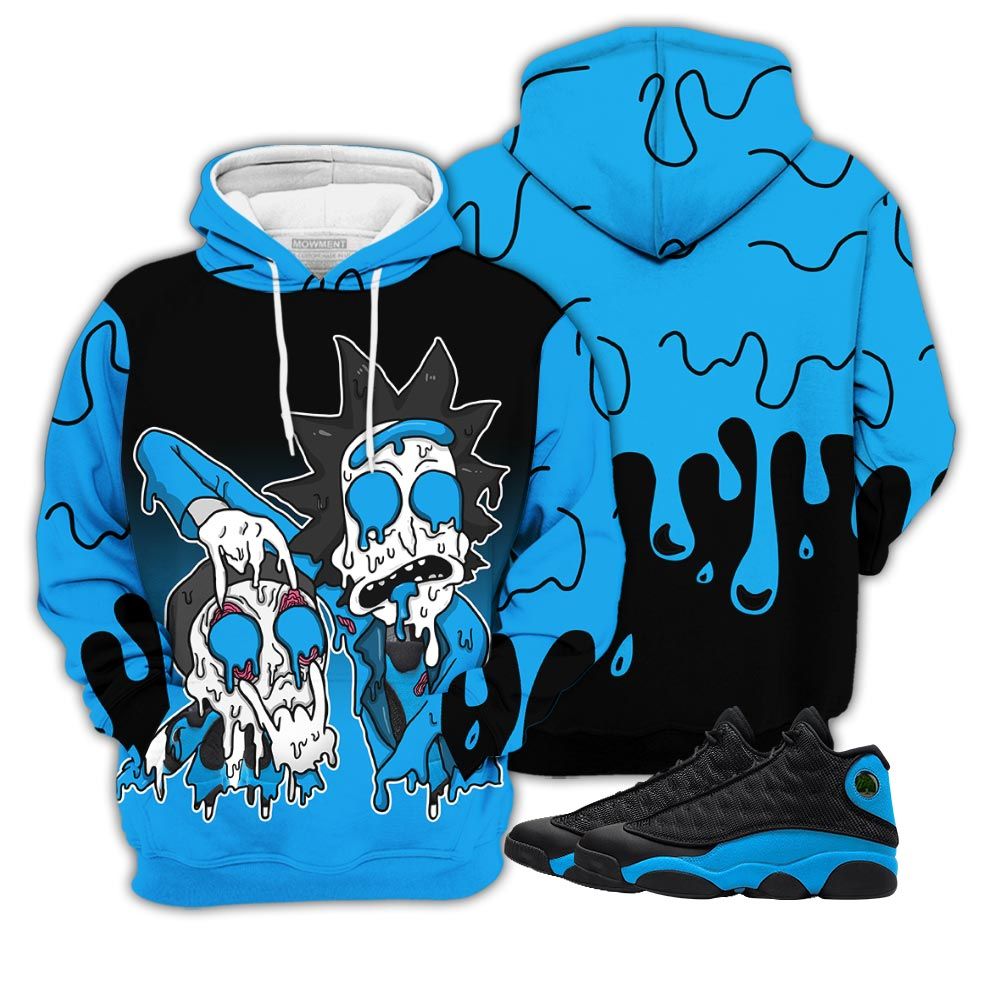 Dope Rick And Drip Sneaker Shirt Match Black University Blue 13S, Jordan 13 Black University Blue 2022 Hoodie Sweatshirt Tee All Over Print MKO Shirt Dope Rick And Drip Sneaker Shirt Match Black University Blue 13S, Jordan 13 Black University Blue 2022 Hoodie Sweatshirt Tee All Over Print MKO Shirt