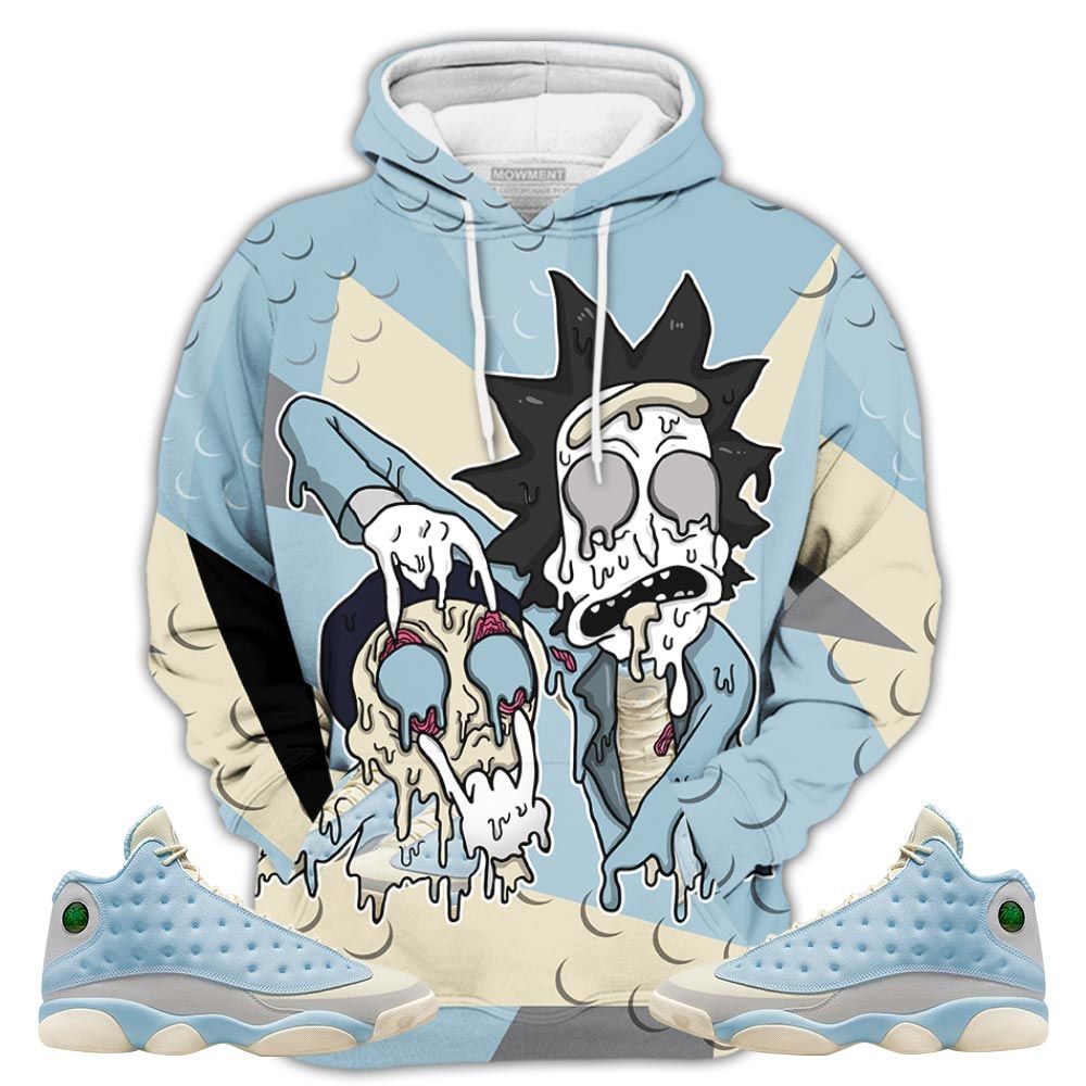Dope Rick And Drip Sneaker Shirt Match Solefly 13S, Jordan 13 Retro Solefly Hoodie Sweatshirt Tee All Over Print MKO Shirt