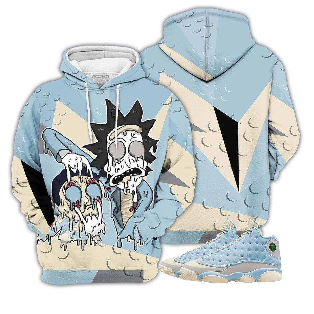 Dope Rick And Drip Sneaker Shirt Match Solefly 13S, Jordan 13 Retro Solefly Hoodie Sweatshirt Tee All Over Print MKO Shirt