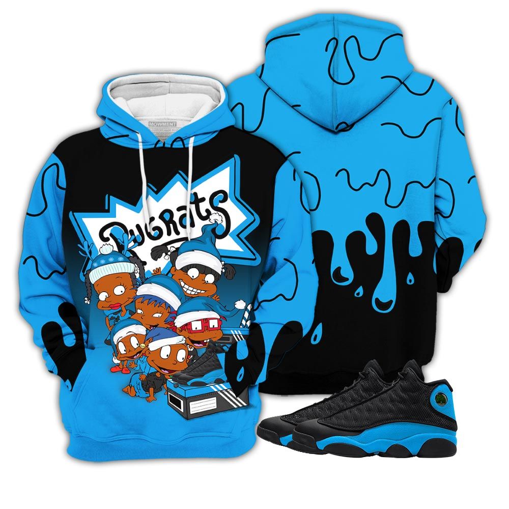Dope Rugrats Kids Xmas Sneaker Shirt Match Black University Blue 13S, Jordan 13 Black University Blue 2022 Hoodie Sweatshirt Tee All Over Print MKO Shirt Dope Rugrats Kids Xmas Sneaker Shirt Match Black University Blue 13S, Jordan 13 Black University Blue 2022 Hoodie Sweatshirt Tee All Over Print MKO Shirt