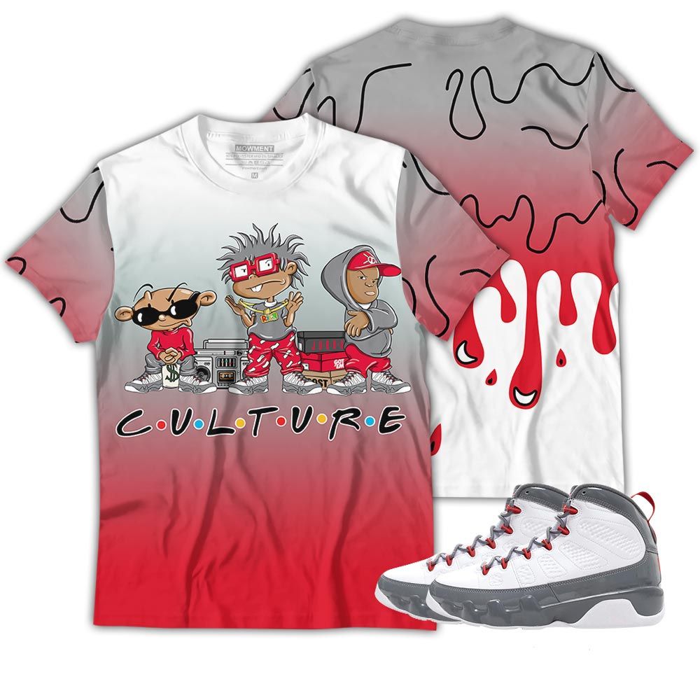 Dope Rugrats Knd Bebe Kids Sneaker Shirt Match Fire Red 9S, Jordan 9 Retro Fire Red Hoodie Sweatshirt Tee All Over Print MKO Shirt Dope Rugrats Knd Bebe Kids Sneaker Shirt Match Fire Red 9S, Jordan 9 Retro Fire Red Hoodie Sweatshirt Tee All Over Print MKO Shirt