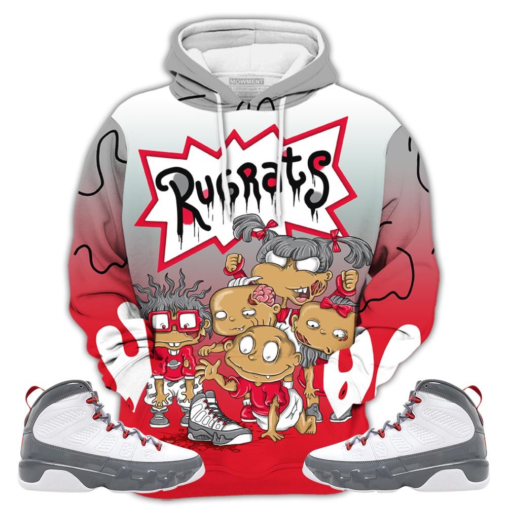 Dope Rugrats Zombie Sneaker Shirt Match Fire Red 9S, Jordan 9 Retro Fire Red Hoodie Sweatshirt Tee All Over Print MKO Shirt Dope Rugrats Zombie Sneaker Shirt Match Fire Red 9S, Jordan 9 Retro Fire Red Hoodie Sweatshirt Tee All Over Print MKO Shirt