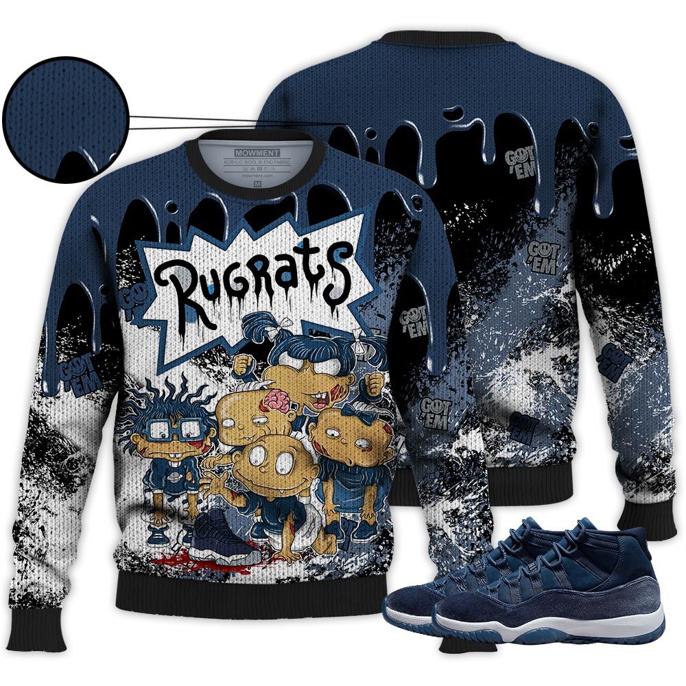 Dope Rugrats Zombie Sneaker Shirt Match Midnight Navy 11S, Jordan 11 Retro Midnight Navy Hoodie Sweatshirt Tee All Over Print MKO Shirt Dope Rugrats Zombie Sneaker Shirt Match Midnight Navy 11S, Jordan 11 Retro Midnight Navy Hoodie Sweatshirt Tee All Over Print MKO Shirt