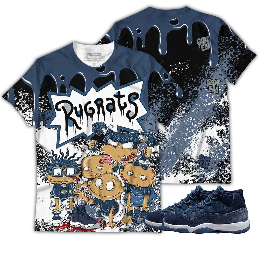Dope Rugrats Zombie Sneaker Shirt Match Midnight Navy 11S, Jordan 11 Retro Midnight Navy Hoodie Sweatshirt Tee All Over Print MKO Shirt Dope Rugrats Zombie Sneaker Shirt Match Midnight Navy 11S, Jordan 11 Retro Midnight Navy Hoodie Sweatshirt Tee All Over Print MKO Shirt