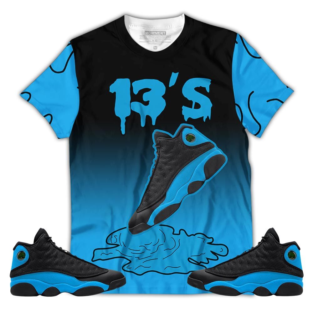 Dope Shoes Dripping Sneaker Shirt Match Black University Blue 13S, Jordan 13 Black University Blue 2022 Hoodie Sweatshirt Tee All Over Print MKO Shirt Dope Shoes Dripping Sneaker Shirt Match Black University Blue 13S, Jordan 13 Black University Blue 2022 Hoodie Sweatshirt Tee All Over Print MKO Shirt