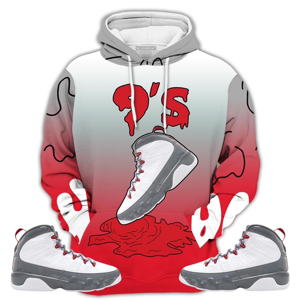 Dope Shoes Dripping Sneaker Shirt Match Fire Red 9S, Jordan 9 Retro Fire Red Hoodie Sweatshirt Tee All Over Print MKO Shirt Dope Shoes Dripping Sneaker Shirt Match Fire Red 9S, Jordan 9 Retro Fire Red Hoodie Sweatshirt Tee All Over Print MKO Shirt