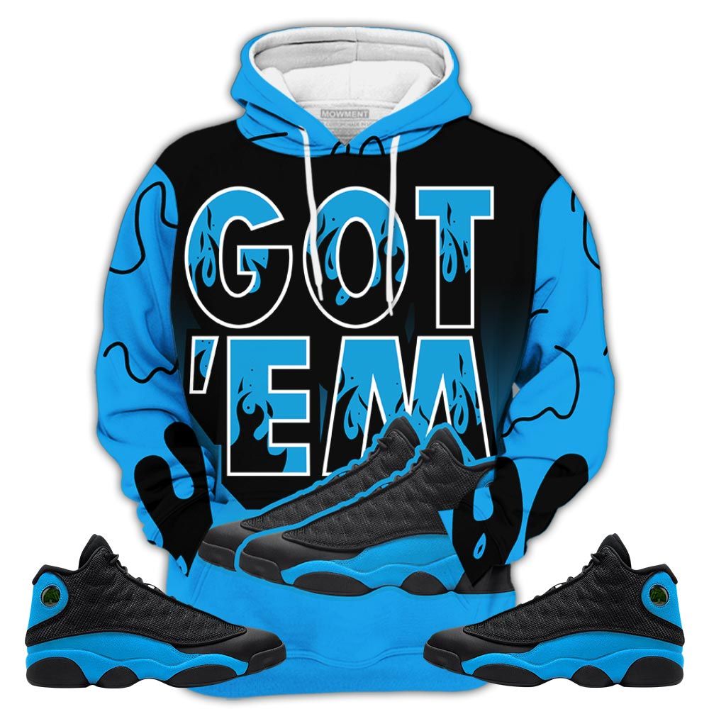 Dope Shoes Got Em Drip Sneaker Shirt Match Black University Blue 13S, Jordan 13 Black University Blue 2022 Hoodie Sweatshirt Tee All Over Print MKO Shirt Dope Shoes Got Em Drip Sneaker Shirt Match Black University Blue 13S, Jordan 13 Black University Blue 2022 Hoodie Sweatshirt Tee All Over Print MKO Shirt
