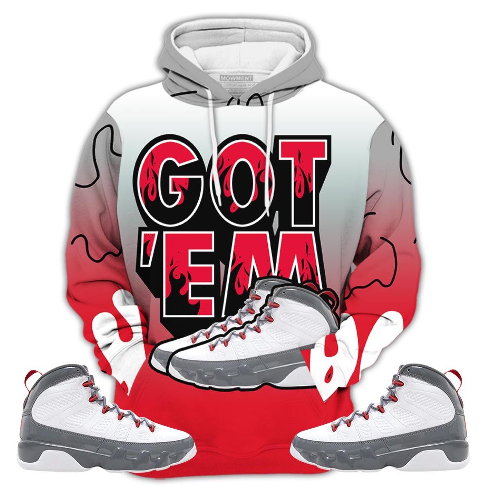Dope Shoes Got Em Drip Sneaker Shirt Match Fire Red 9S, Jordan 9 Retro Fire Red Hoodie Sweatshirt Tee All Over Print MKO Shirt Dope Shoes Got Em Drip Sneaker Shirt Match Fire Red 9S, Jordan 9 Retro Fire Red Hoodie Sweatshirt Tee All Over Print MKO Shirt
