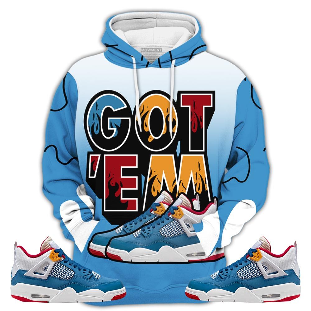 Dope Shoes Got Em Drip Sneaker Shirt Match Retro Messy Room 4S, Jordan 4 Gs Messy Room Hoodie Sweatshirt Tee All Over Print MKO Shirt