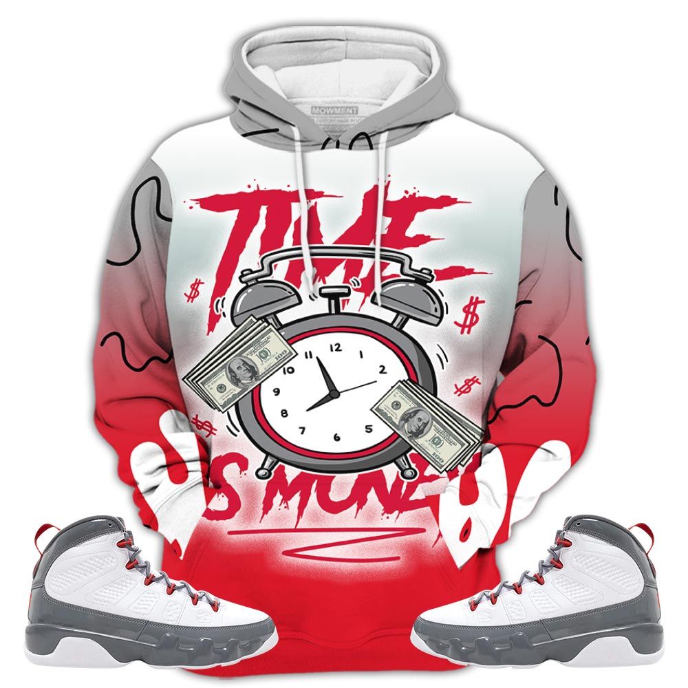 Dope Time Is Money Drip Sneaker Shirt Match Fire Red 9S, Jordan 9 Retro Fire Red Hoodie Sweatshirt Tee All Over Print MKO Shirt Dope Time Is Money Drip Sneaker Shirt Match Fire Red 9S, Jordan 9 Retro Fire Red Hoodie Sweatshirt Tee All Over Print MKO Shirt