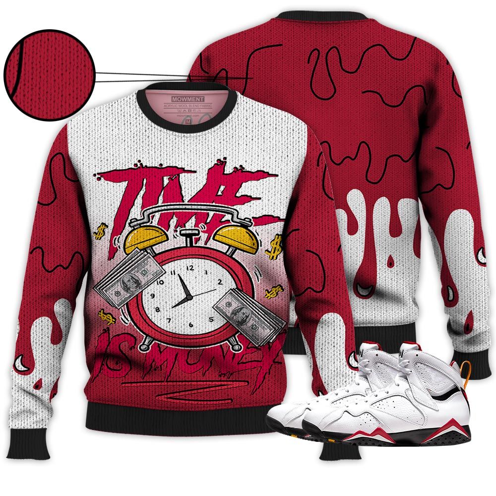 Dope Time Is Money Drip Sneaker Shirt Match Og Cardinal 7S, Jordan 7 Retro Cardinal Hoodie Sweatshirt Tee All Over Print MKO Shirt Dope Time Is Money Drip Sneaker Shirt Match Og Cardinal 7S, Jordan 7 Retro Cardinal Hoodie Sweatshirt Tee All Over Print MKO Shirt