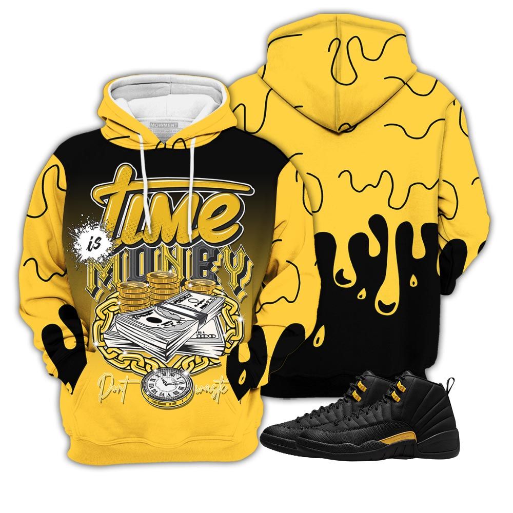 Dope Time Is Money Sneaker Shirt Match Black Taxi 12S, Jordan 12 Retro Black Taxi Hoodie Sweatshirt Tee All Over Print MKO Shirt Dope Time Is Money Sneaker Shirt Match Black Taxi 12S, Jordan 12 Retro Black Taxi Hoodie Sweatshirt Tee All Over Print MKO Shirt