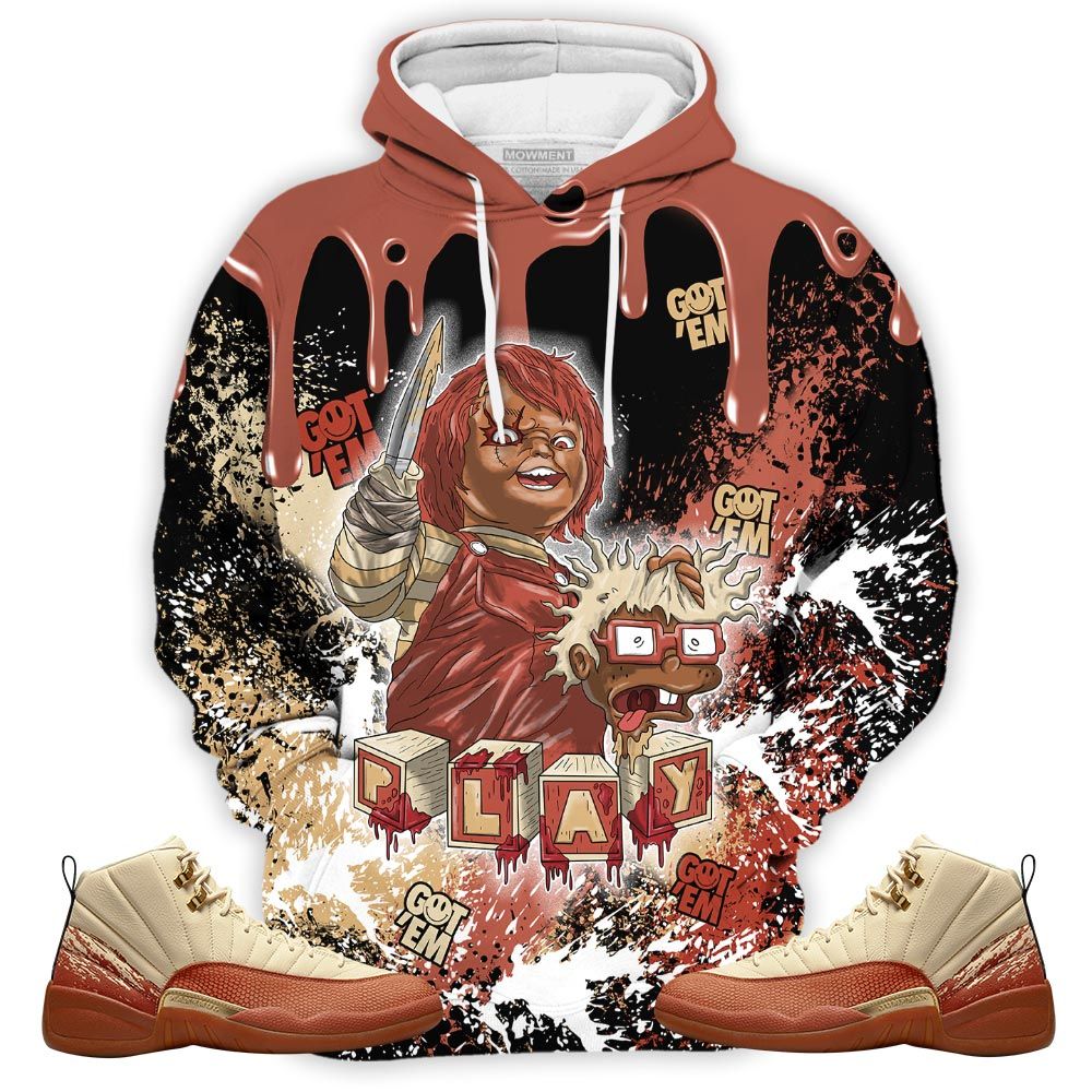 Drip Chucky Chuckie Kills Halloween Sneaker Shirt Match Eastside Golf 12S, Jordan 12 Retro Eastside Golf Hoodie Sweatshirt Tee All Over Print MKO Shirt Drip Chucky Chuckie Kills Halloween Sneaker Shirt Match Eastside Golf 12S, Jordan 12 Retro Eastside Golf Hoodie Sweatshirt Tee All Over Print MKO Shirt