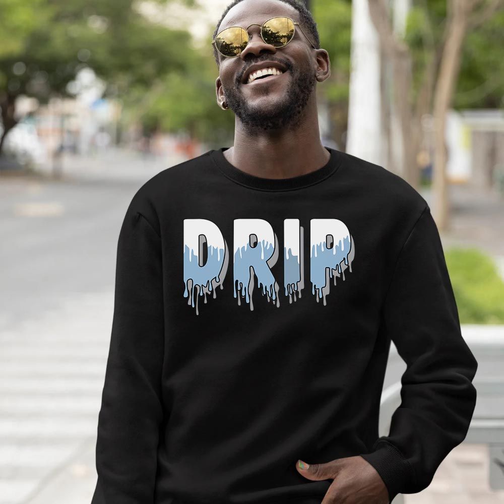 Drip Dripping Sneaker Shirt Match 1 Low Gets Icy, Jordan 1 Low Ice Blue MKO T-Shirt Drip Dripping Sneaker Shirt Match 1 Low Gets Icy, Jordan 1 Low Ice Blue MKO T-Shirt