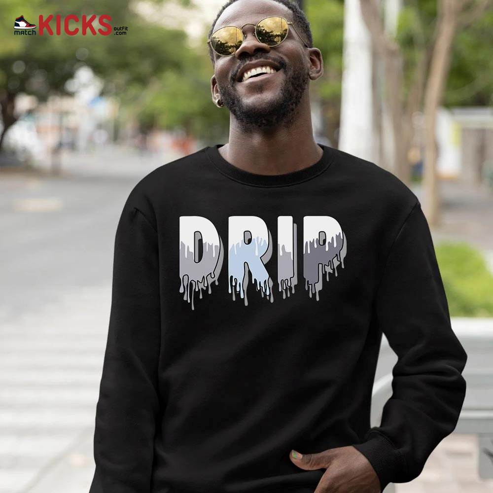 Drip Dripping Sneaker Shirt Match Cement Grey 11s, Jordan 11 Low Cement Grey MKO T-Shirt Drip Dripping Sneaker Shirt Match Cement Grey 11s, Jordan 11 Low Cement Grey MKO T-Shirt