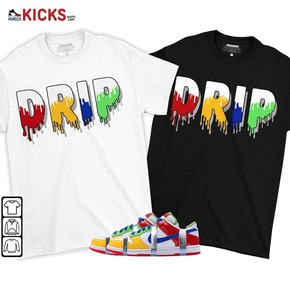Drip Dripping Sneaker Shirt Match SB Dunk Low eBay, SB Dunk Low Sandy MKO T-Shirt