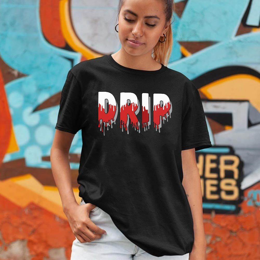 Drip Dripping Sneaker Shirt Match White Cement 3s, Jordan Retro 3 White Cement MKO T-Shirt Drip Dripping Sneaker Shirt Match White Cement 3s, Jordan Retro 3 White Cement MKO T-Shirt