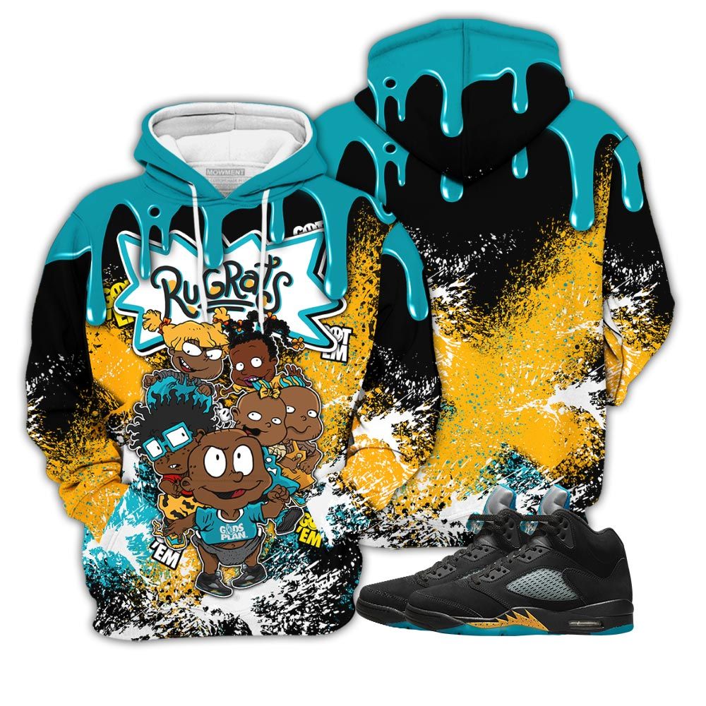 Drip Knock Knock Rugrats Sneaker Shirt Match 2023 Retro Aqua 5S, Jordan 5 Aqua Hoodie Sweatshirt Tee All Over Print MKO Shirt Drip Knock Knock Rugrats Sneaker Shirt Match 2023 Retro Aqua 5S, Jordan 5 Aqua Hoodie Sweatshirt Tee All Over Print MKO Shirt