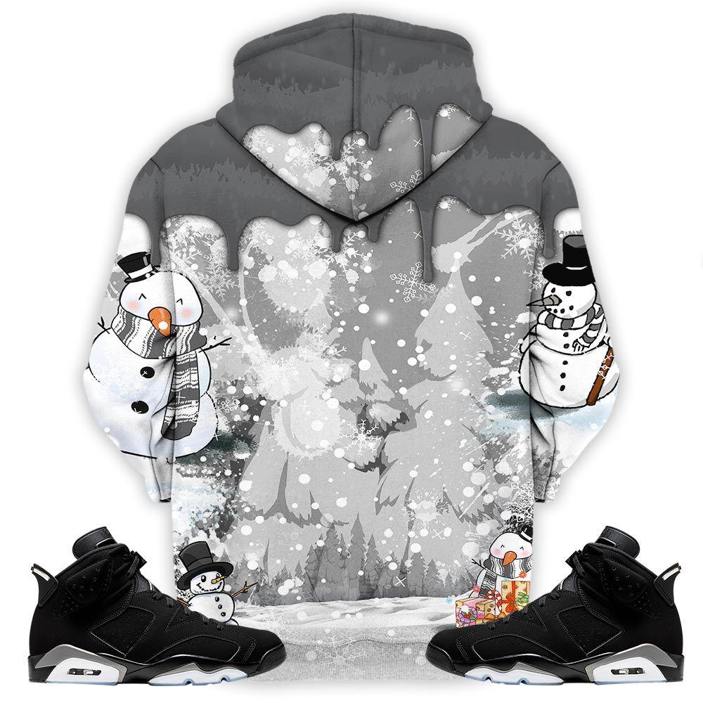 Drip Number 23 Noel Sneaker Shirt Match Black Chrome 6S, Jordan 6 Black Chrome Hoodie Sweatshirt Tee All Over Print MKO Shirt