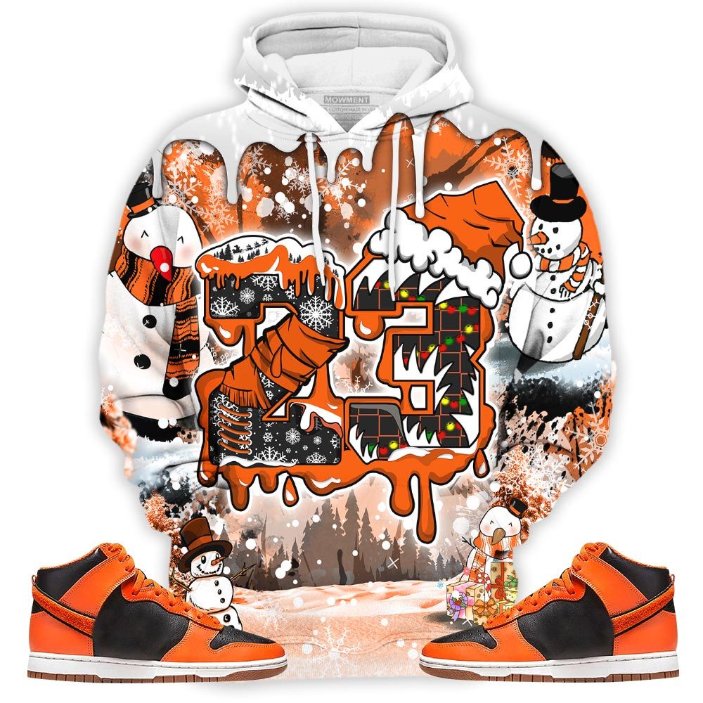 Drip Number 23 Noel Sneaker Shirt Match Dunk Black Orange, Dunk High Gs Safety Orange Hoodie Sweatshirt Tee All Over Print MKO Shirt Drip Number 23 Noel Sneaker Shirt Match Dunk Black Orange, Dunk High Gs Safety Orange Hoodie Sweatshirt Tee All Over Print MKO Shirt