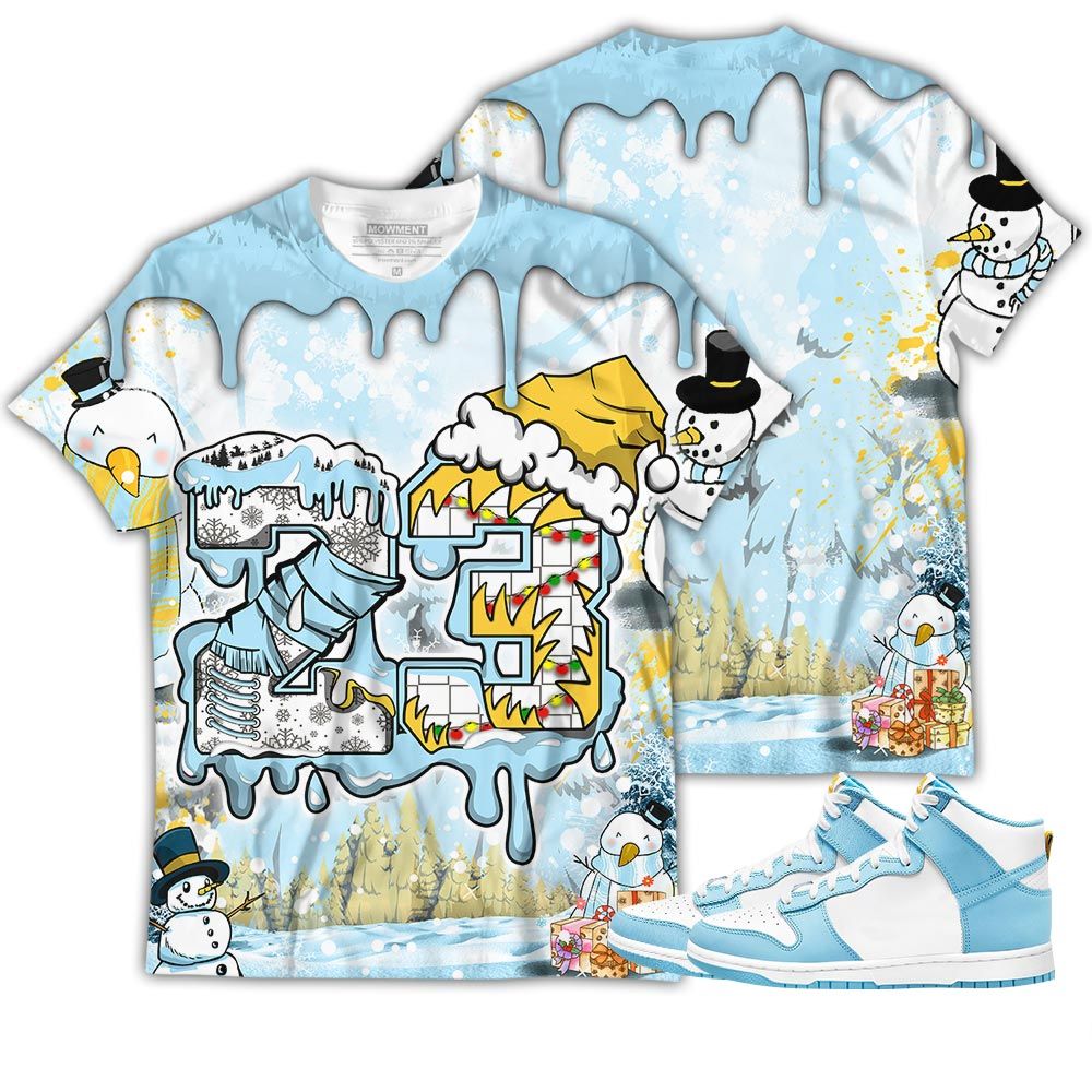 Drip Number 23 Noel Sneaker Shirt Match Dunk High Blue Chill, Dunk High Homer Simpson Hoodie Sweatshirt Tee All Over Print MKO Shirt Drip Number 23 Noel Sneaker Shirt Match Dunk High Blue Chill, Dunk High Homer Simpson Hoodie Sweatshirt Tee All Over Print MKO Shirt