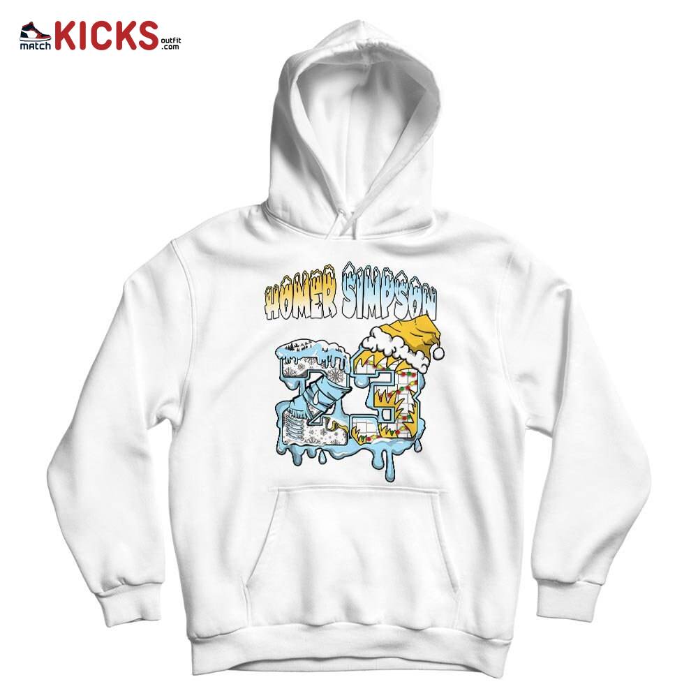 Drip Number 23 Noel Sneaker Shirt Match Dunk High Blue Chill, Dunk High Homer Simpson MKO T-Shirt Drip Number 23 Noel Sneaker Shirt Match Dunk High Blue Chill, Dunk High Homer Simpson MKO T-Shirt