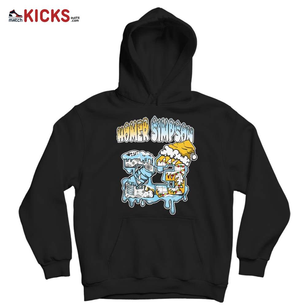 Drip Number 23 Noel Sneaker Shirt Match Dunk High Blue Chill, Dunk High Homer Simpson MKO T-Shirt Drip Number 23 Noel Sneaker Shirt Match Dunk High Blue Chill, Dunk High Homer Simpson MKO T-Shirt