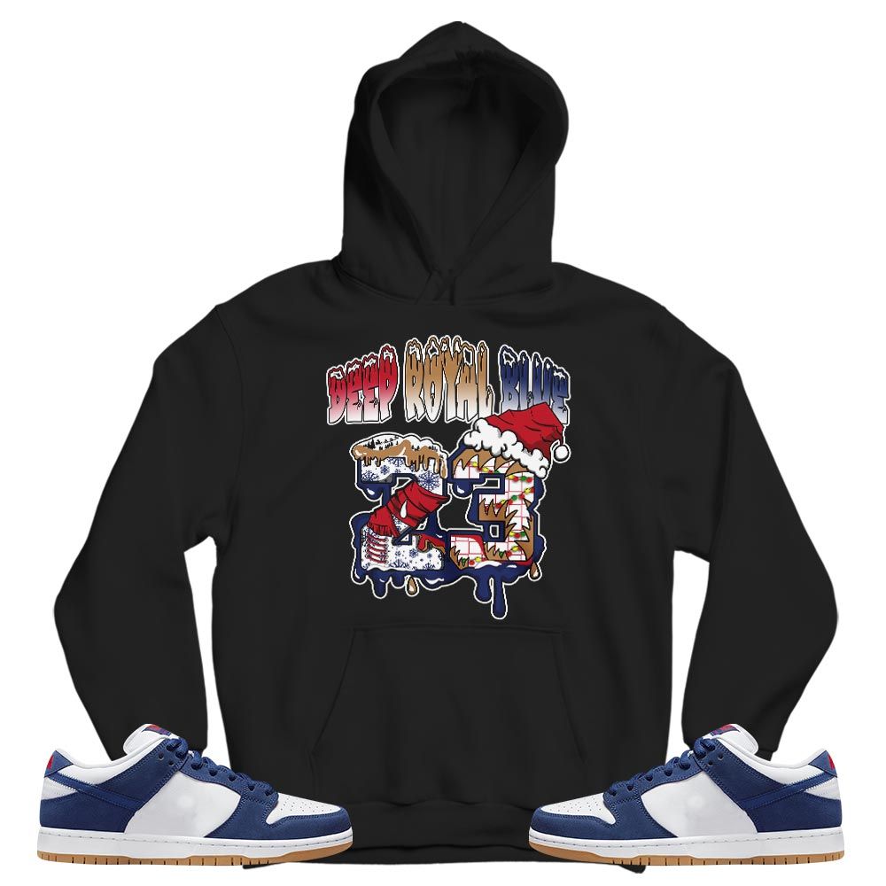 Drip Number 23 Noel Sneaker Shirt Match Dunk Low Dodgers, SB Dunk Low Premium Deep Royal Blue MKO T-Shirt