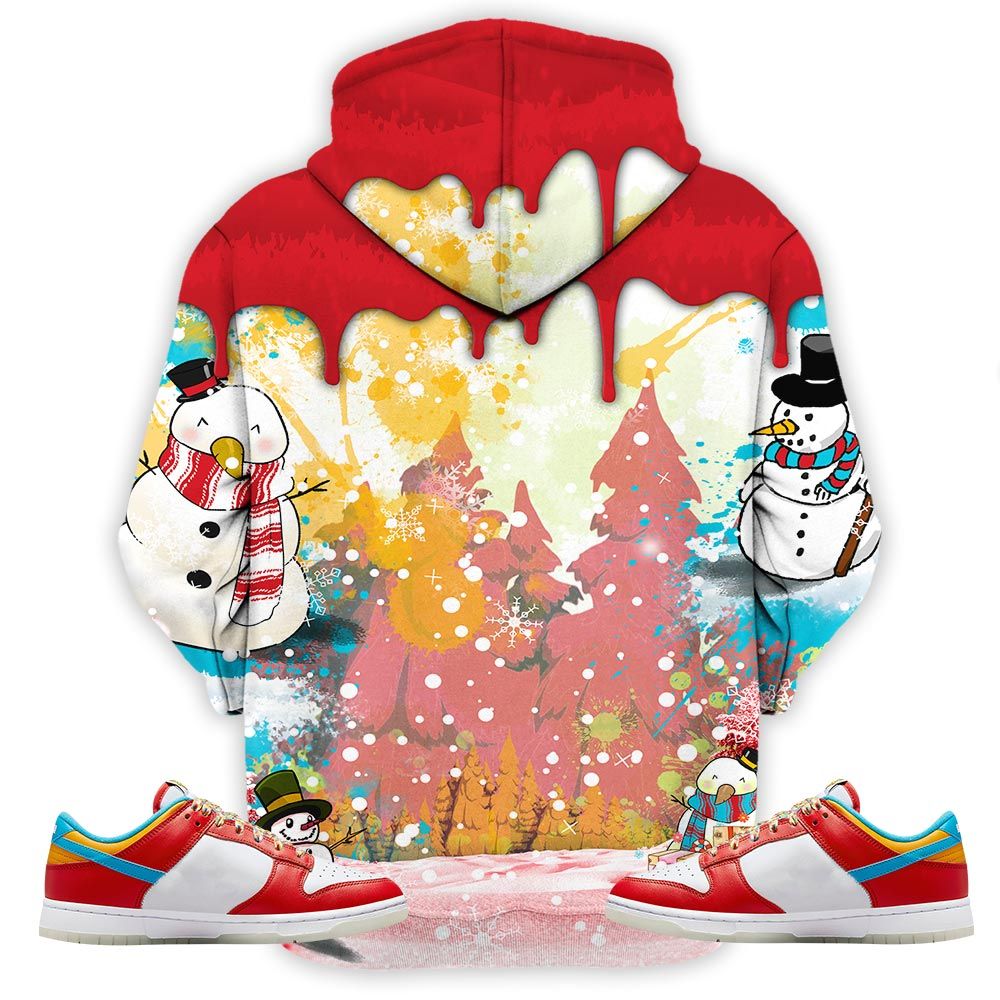 Drip Number 23 Noel Sneaker Shirt Match Fruity Pebbles Shoes, Dunk Low Fruity Pebbles Hoodie Sweatshirt Tee All Over Print MKO Shirt
