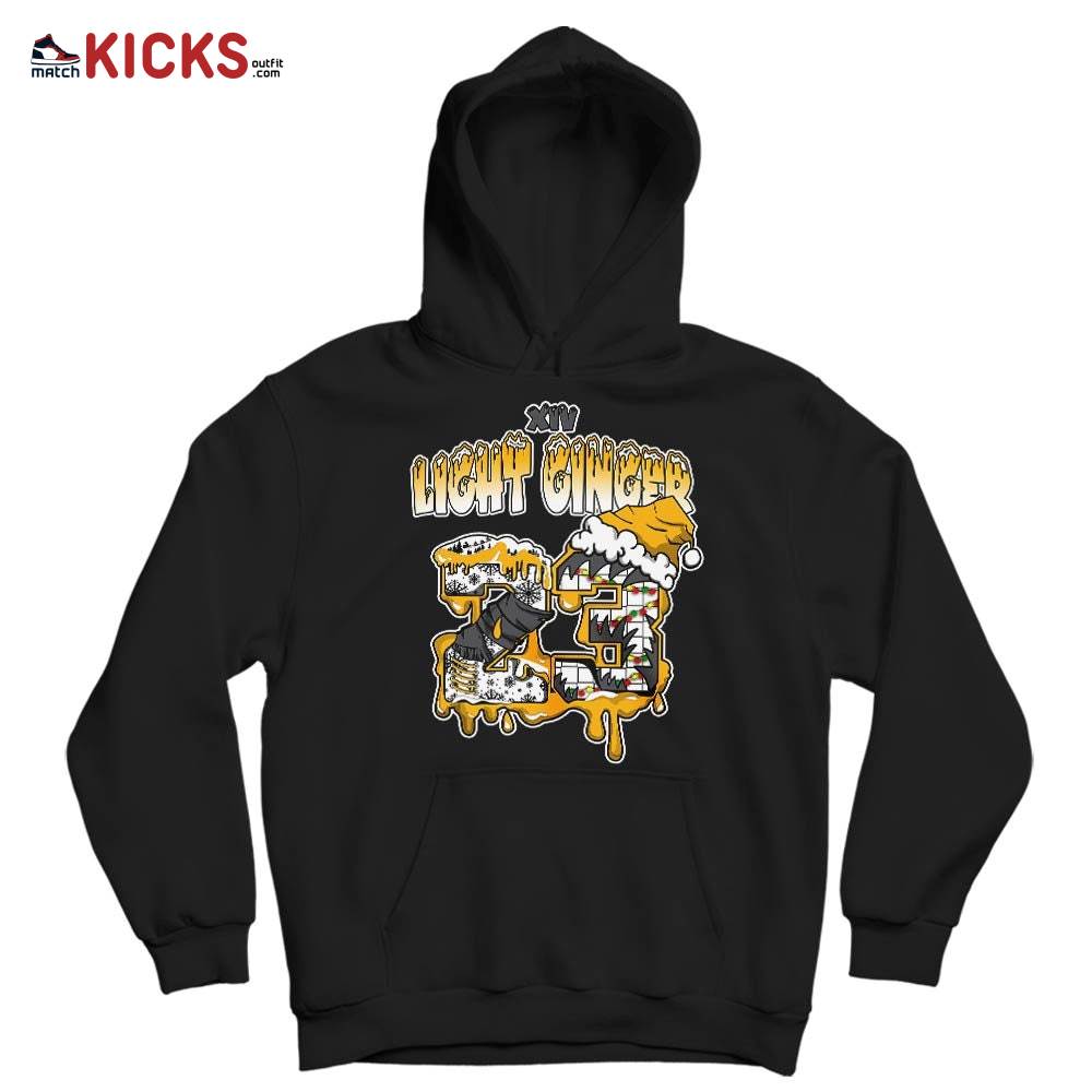 Drip Number 23 Noel Sneaker Shirt Match Light Ginger 14s, Jordan 14 Retro Light Ginger MKO T-Shirt Drip Number 23 Noel Sneaker Shirt Match Light Ginger 14s, Jordan 14 Retro Light Ginger MKO T-Shirt