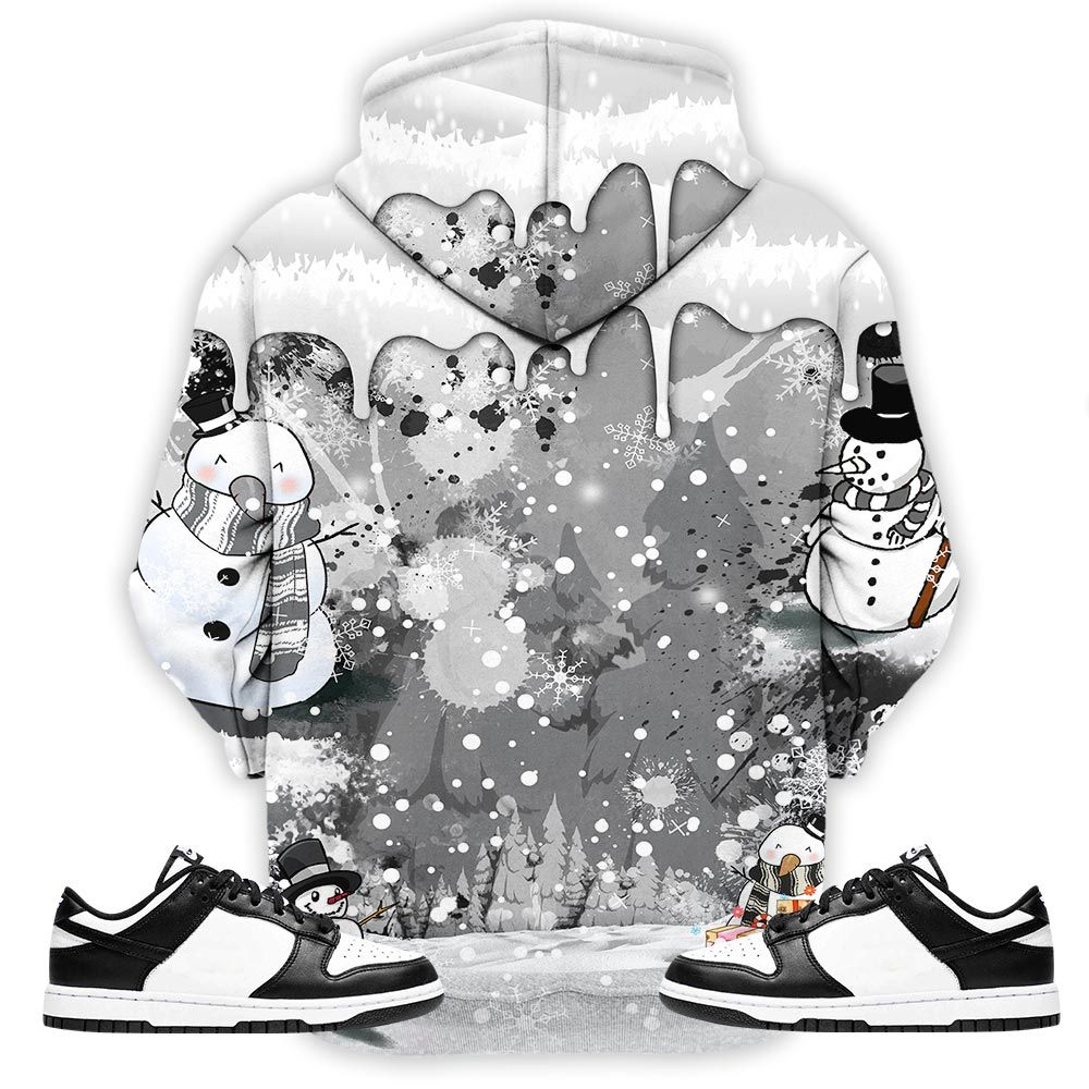 Drip Number 23 Noel Sneaker Shirt Match Low Panda Black White, Dunk Low Panda 2022 Hoodie Sweatshirt Tee All Over Print MKO Shirt