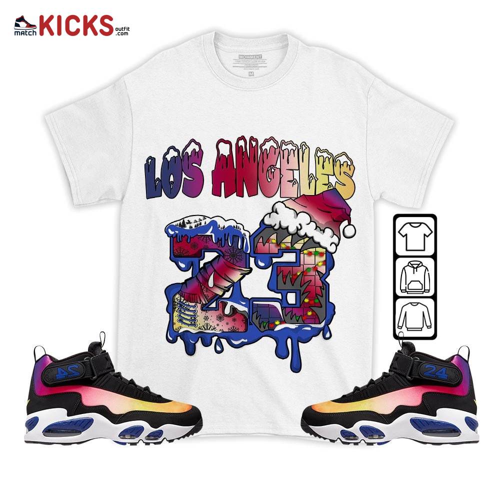 Drip Number 23 Noel Sneaker Shirt Match Max 1 Los Angeles, Air Griffey Max 1 Los Angeles MKO T-Shirt