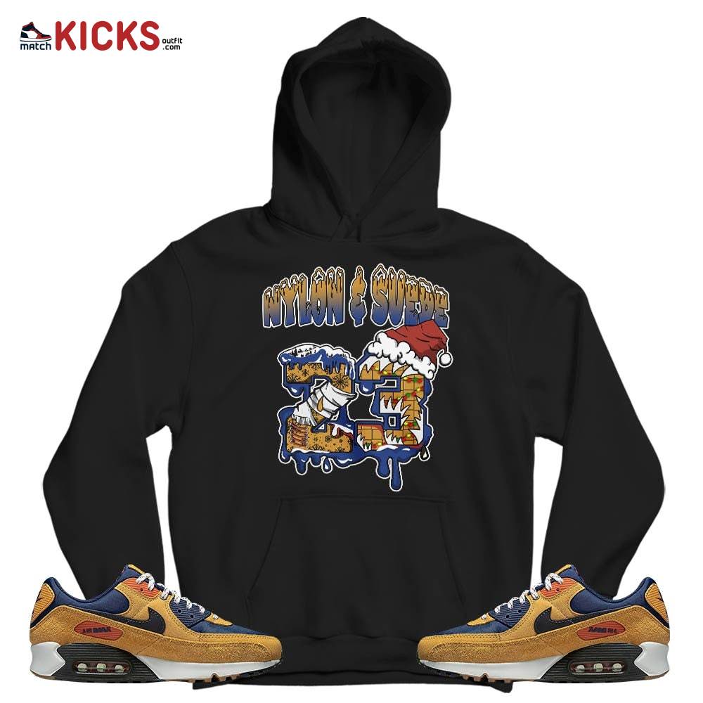 Drip Number 23 Noel Sneaker Shirt Match Max 90 Brown Sued, Air Max 90 Nylon Suede MKO T-Shirt Drip Number 23 Noel Sneaker Shirt Match Max 90 Brown Sued, Air Max 90 Nylon Suede MKO T-Shirt