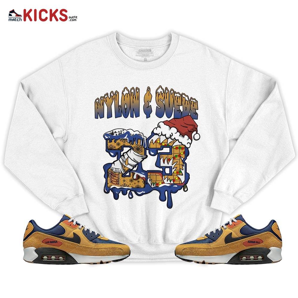Drip Number 23 Noel Sneaker Shirt Match Max 90 Brown Sued, Air Max 90 Nylon Suede MKO T-Shirt Drip Number 23 Noel Sneaker Shirt Match Max 90 Brown Sued, Air Max 90 Nylon Suede MKO T-Shirt