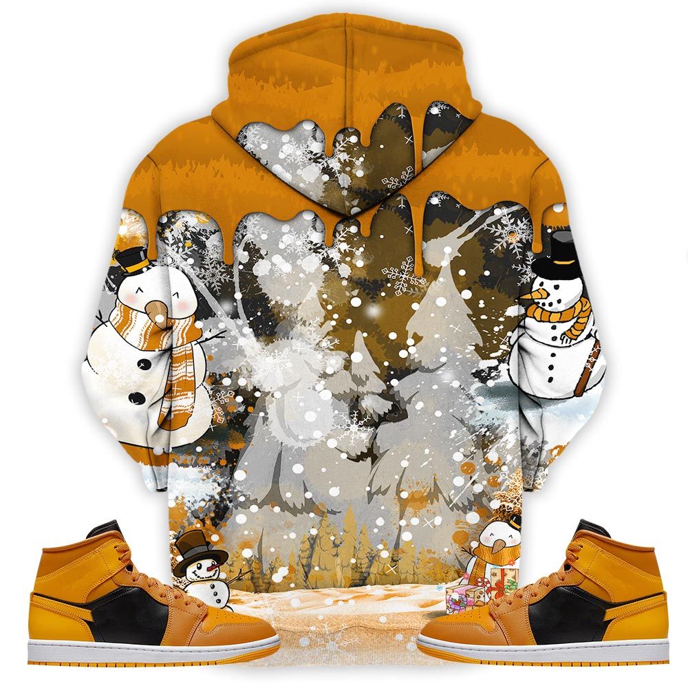 Drip Number 23 Noel Sneaker Shirt Match Mid Chutney 1S, Jordan 1 Mid Chutney Hoodie Sweatshirt Tee All Over Print MKO Shirt