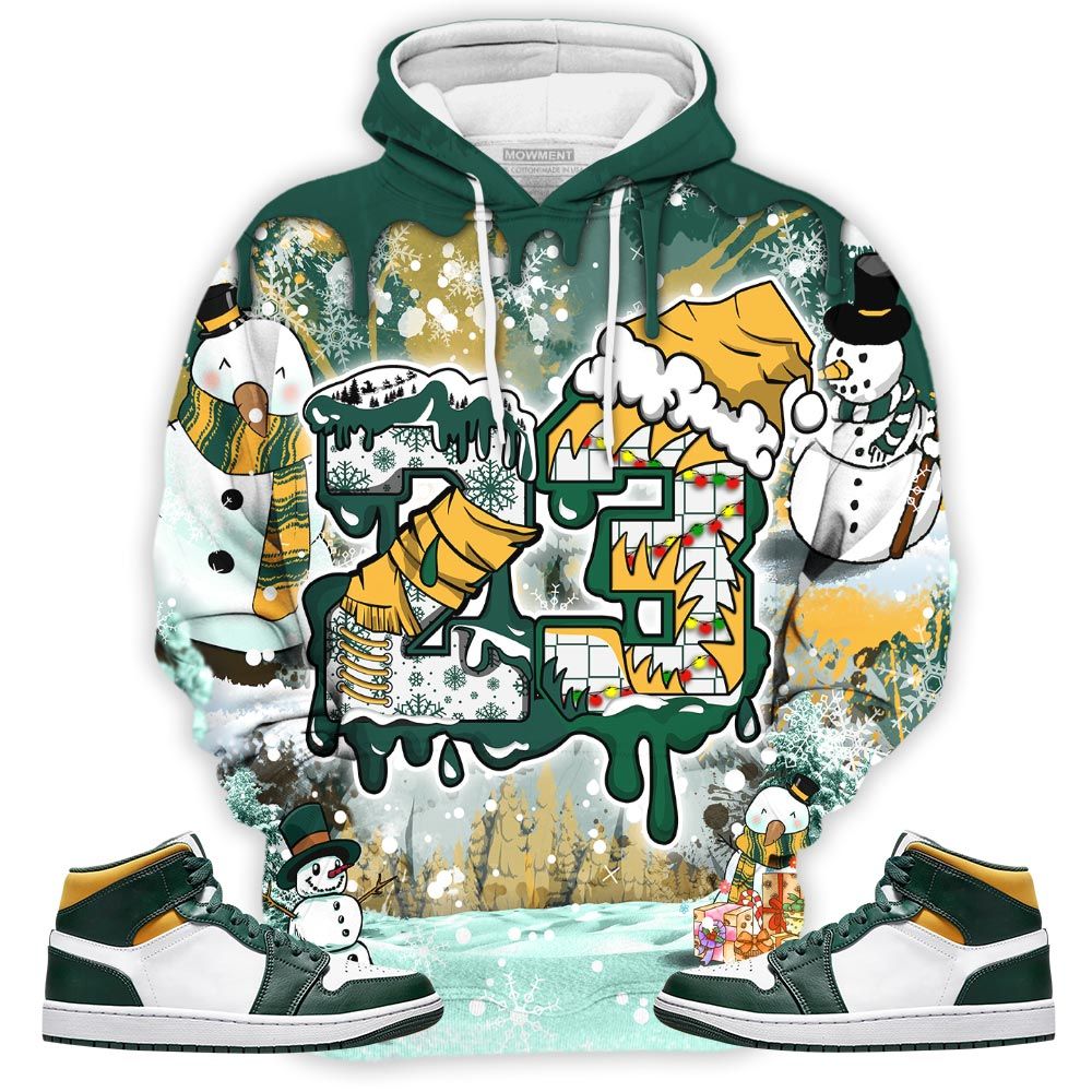 Drip Number 23 Noel Sneaker Shirt Match Mid Sonics 1S, Jordan 1 Mid Sonics Noble Green Pollen Hoodie Sweatshirt Tee All Over Print MKO Shirt Drip Number 23 Noel Sneaker Shirt Match Mid Sonics 1S, Jordan 1 Mid Sonics Noble Green Pollen Hoodie Sweatshirt Tee All Over Print MKO Shirt