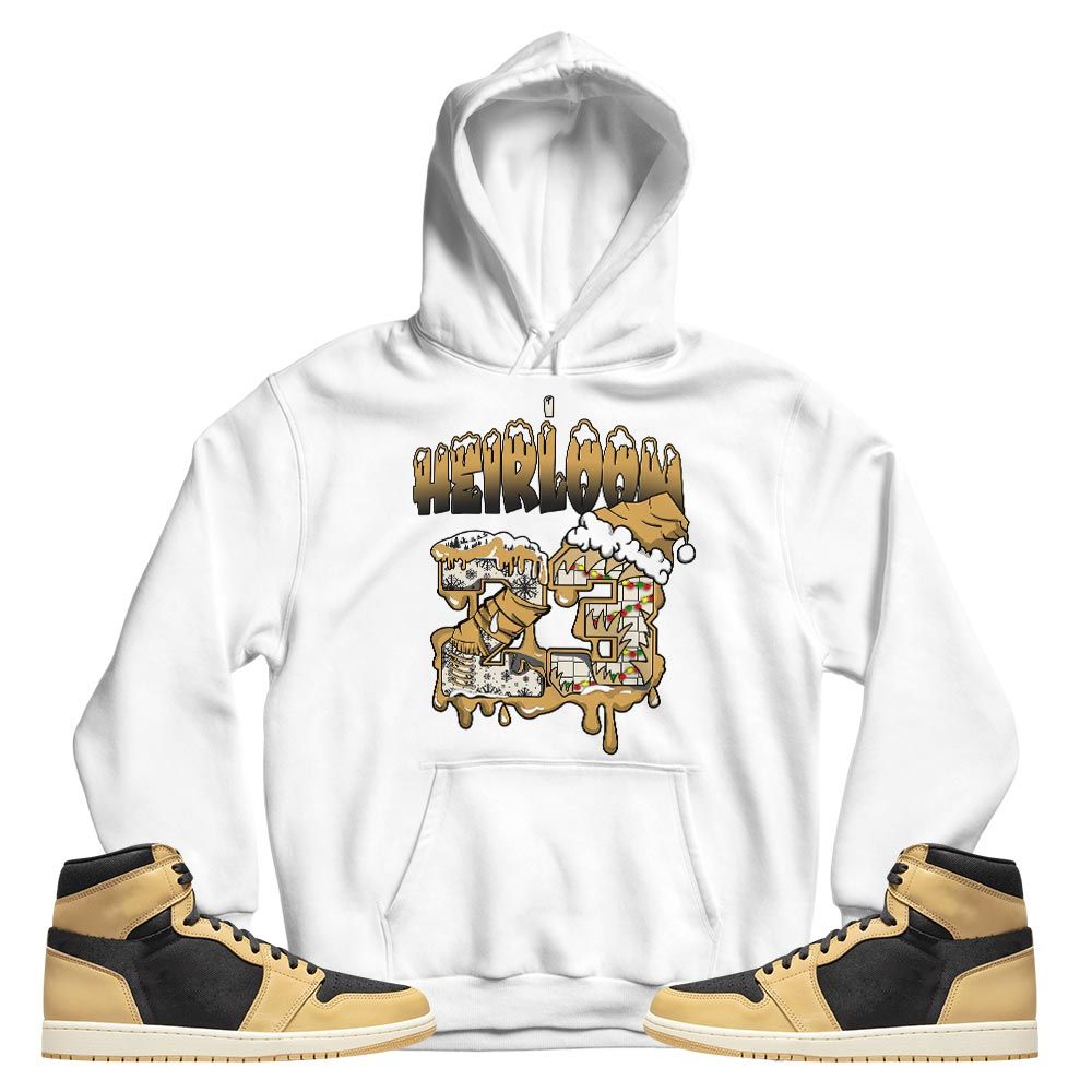 Drip Number 23 Noel Sneaker Shirt Match OG Heirloom 1s, Jordan 1 Retro High OG Heirloom MKO T-Shirt Drip Number 23 Noel Sneaker Shirt Match OG Heirloom 1s, Jordan 1 Retro High OG Heirloom MKO T-Shirt