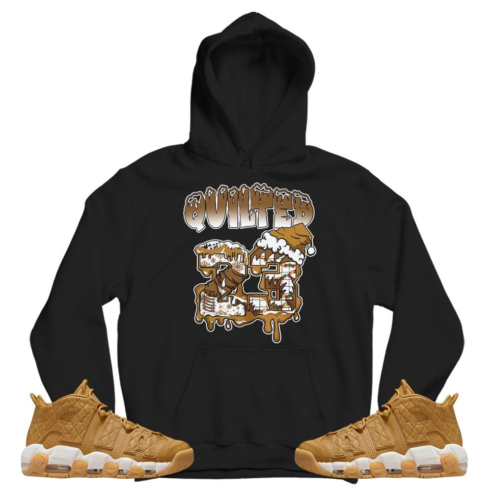 Drip Number 23 Noel Sneaker Shirt Match Uptempo Quilted, Air More Uptempo Quilted MKO T-Shirt