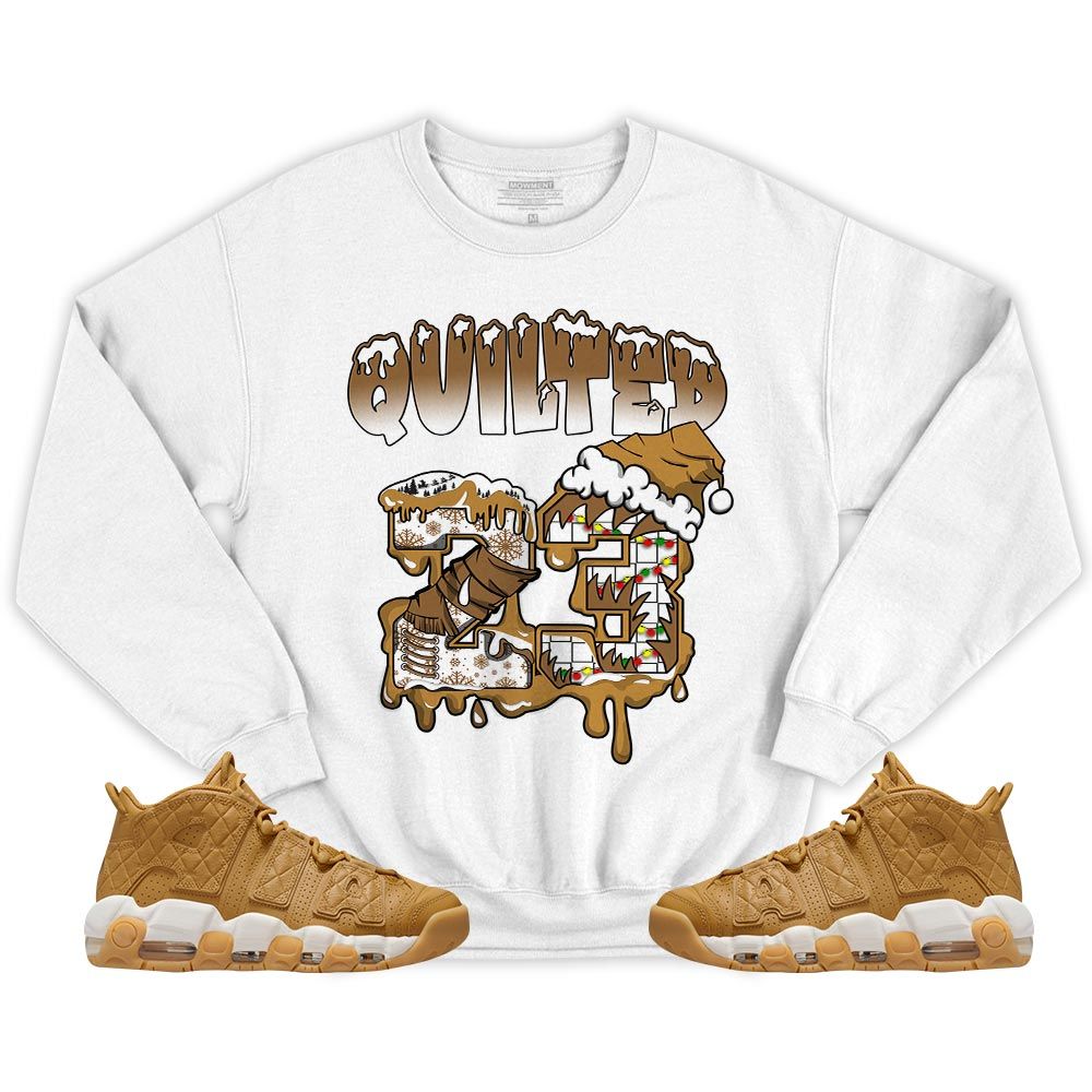 Drip Number 23 Noel Sneaker Shirt Match Uptempo Quilted, Air More Uptempo Quilted MKO T-Shirt Drip Number 23 Noel Sneaker Shirt Match Uptempo Quilted, Air More Uptempo Quilted MKO T-Shirt
