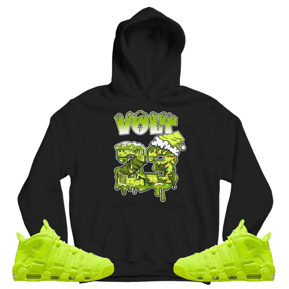 Drip Number 23 Noel Sneaker Shirt Match Uptempo Volt, Air More Uptempo Volt MKO T-Shirt