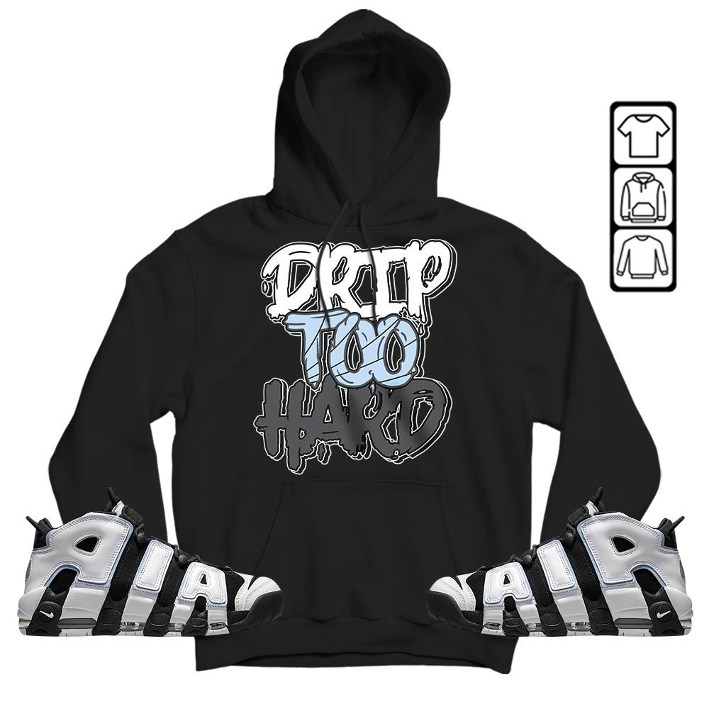Drip Too Hard Sneaker Shirt Match Uptempo Cobalt Bliss, Air More Uptempo Cobalt Bliss MKO T-Shirt Drip Too Hard Sneaker Shirt Match Uptempo Cobalt Bliss, Air More Uptempo Cobalt Bliss MKO T-Shirt