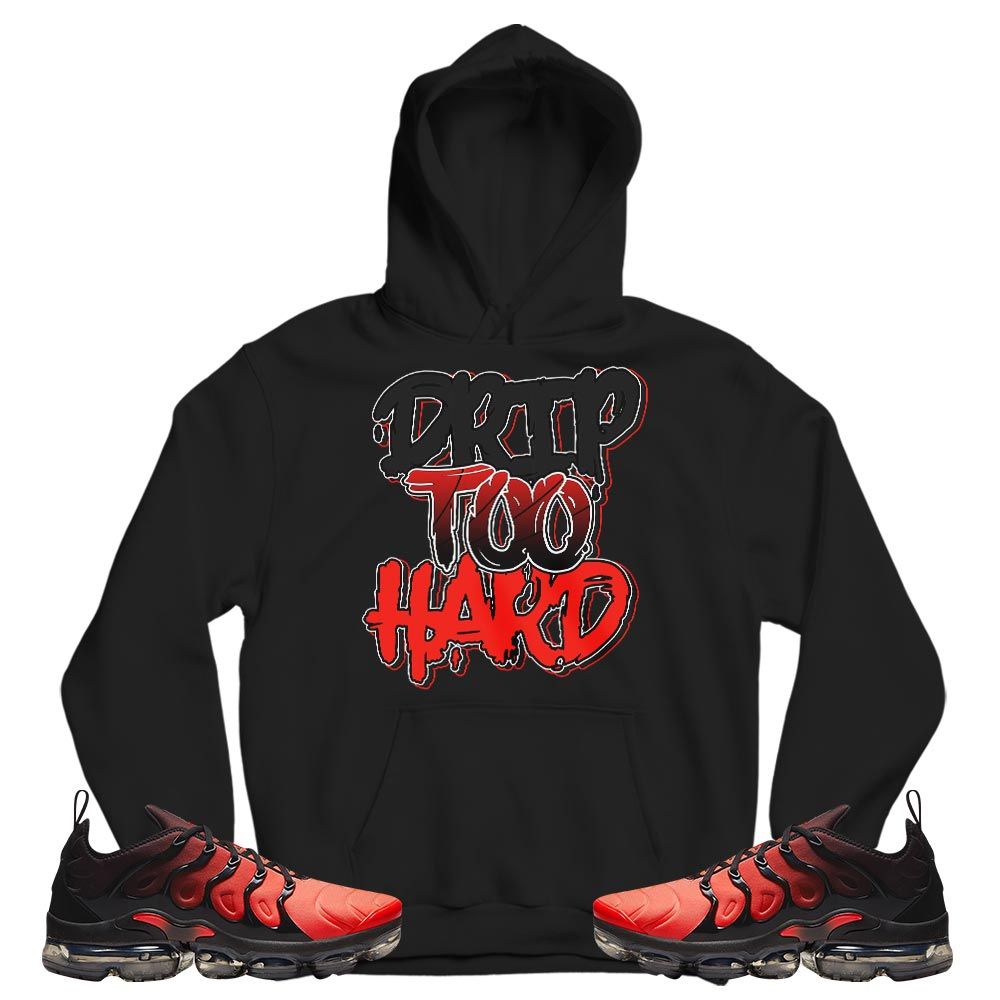 Drip Too Hard Sneaker Shirt Match Vapormax Plus Red Black, Air VaporMax Plus Darth Maul MKO T-Shirt
