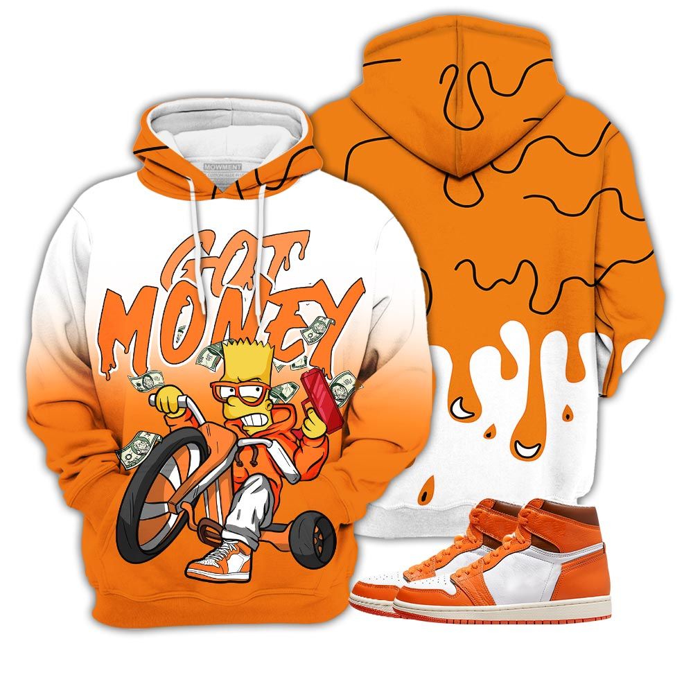 Drippin Bart Got Money Sneaker Shirt Match High Og Starfish 1S, Jordan 1 Retro High Og Starfish Hoodie Sweatshirt Tee All Over Print MKO Shirt Drippin Bart Got Money Sneaker Shirt Match High Og Starfish 1S, Jordan 1 Retro High Og Starfish Hoodie Sweatshirt Tee All Over Print MKO Shirt
